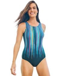 Swim 365 - High-Neck One Piece - Lyst