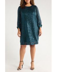 Julia Jordan - Sequined Sheath Dress - Lyst