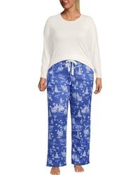 Lands' End - Plus Size Pajama Gift Set - Lyst