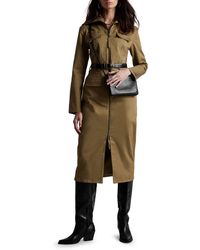 & Other Stories - & Long Sleeve Twill Shirtdress - Lyst
