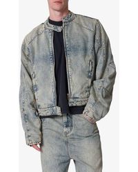 MNML - Moto Denim Jacket - Lyst