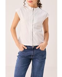 REISTOR - Zip Front Top - Lyst