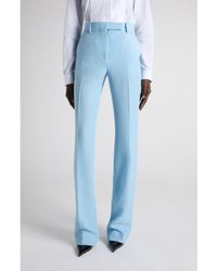 Tom Ford - Tailored Sequin Wool Blend Crepe Straight Leg Pants - Lyst