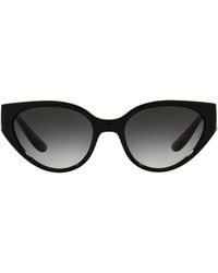 Dolce & Gabbana - 54mm Gradient Cat Eye Sunglasses - Lyst