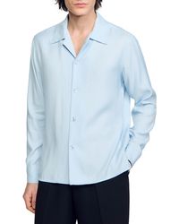 Sandro - Requin Button-up Shirt - Lyst
