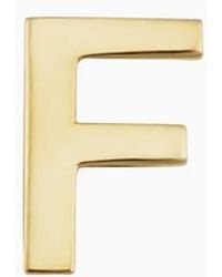 Oradina - 14K Initial Reaction Single Stud - Lyst