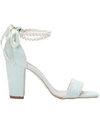 Forever & Always Shoes - Melissa Block Heels Sandals With Pearls - Lyst