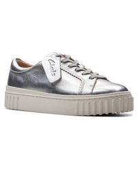 Clarks - Mayhill Walk Leather Sneaker - Lyst
