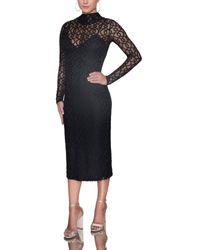 Rachel Roy - Lydie Turtleneck Midi Dress - Lyst