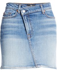 seven denim skirt