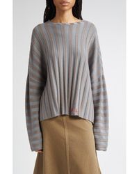 Eckhaus Latta - Gender Inclusive Keyboard Stripe Merino Wool Sweater - Lyst