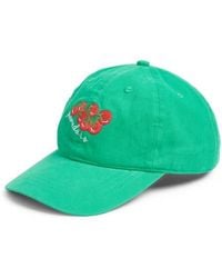 Treasure & Bond - Embroidered Twill Baseball Cap - Lyst