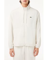 Lacoste - Water Repellent Hooded Jacket - Lyst