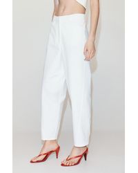 Mango - High Waist Balloon Pants - Lyst