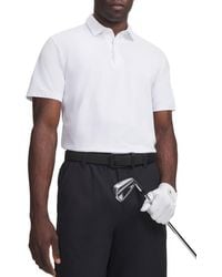 Under Armour - Ua Armourdry Solid Performance Golf Polo - Lyst