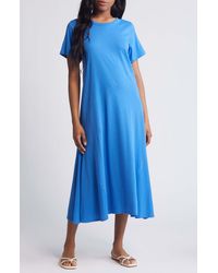 Nation Ltd - Eileen Organic Cotton Maxi T-shirt Dress - Lyst