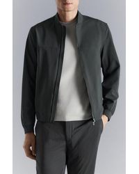 Mango - Water Repellent Bomber Jacket - Lyst