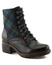 Spring Step - Marty Combat Boot - Lyst