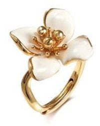 Retro Chic - Iris Blossom Ring - Lyst
