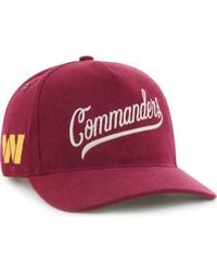 '47 - Washington Commanders Golden Age Corduroy Hitch Adjustable Hat - Lyst
