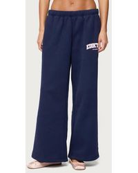 Edikted - La Wide Leg Graphic Sweatpants - Lyst
