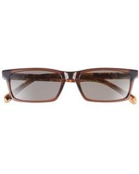 Eyebobs - Number Cruncher 53Mm Rectangular Reader Sunglasses - Lyst