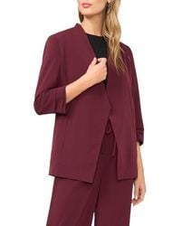 Halogen® - Open Front Blazer - Lyst