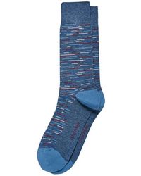 Cole Haan - Multistripe Crew Socks - Lyst
