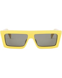 Celine - Monochroms 57mm Rectangular Sunglasses - Lyst