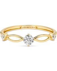 DEVATA - Love Knot Promise Ring - Lyst