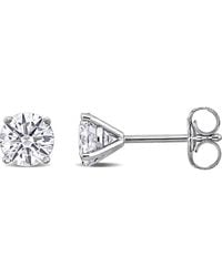 Julianna B - 1 Ctw Lab-Grown Diamond Stud Earrings 14K - Lyst