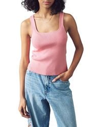 Next - Square Neck Scalloped Edge Knit Vest - Lyst