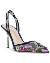 Betsey Johnson - Velma Pointed Toe Slingback Pump - Lyst
