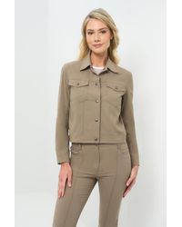 Anatomie - Delilah Ultra Light Weight Denim Style Jacket - Lyst
