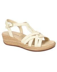 Easy Street - Lua Wedge Sandal - Lyst
