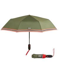 HUNTER - Signature Stripe Compact Umbrella - Lyst