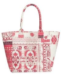 Isabel Marant - Small Yenky Bandana Canvas Tote - Lyst