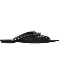 Lanvin - Eclipse Arch Flat Mule - Lyst