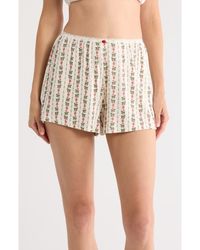 Kilo Brava - Print Pajama Shorts - Lyst