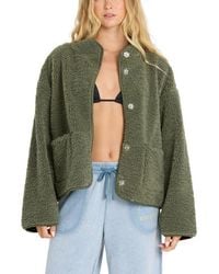 Billabong - Camper Reversible High-Pile Fleece Jacket - Lyst