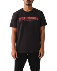 True Religion - Relaxed Fit Logo Graphic T-shirt - Lyst