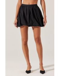 Astr - Libi Bubble Hem Miniskirt - Lyst