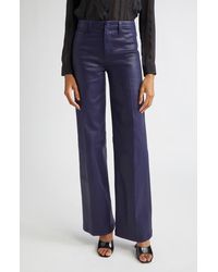 L'Agence - Clayton High Waist Wide Leg Pants - Lyst