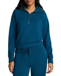 Spanx - Airessentials Half Zip Sweatshirt - Lyst