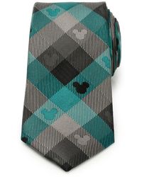 Cufflinks Inc. - X Disney Mickey Silhouette Plaid Silk Tie - Lyst
