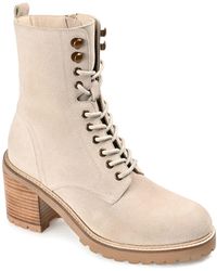 Journee Signature - Malle Lace-up Boot - Lyst