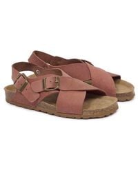 Celtic & Co. - Crossover Buckle Sandal - Lyst
