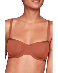 CUUP - The Balconette Mesh Underwire Bra - Lyst