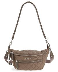 MZ Wallace - Crosby Quilted Nylon Convertible Sling Bag - Lyst