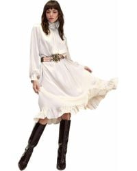 Cynthia Rowley - Monroe Silk Charmeuse Dress - Lyst